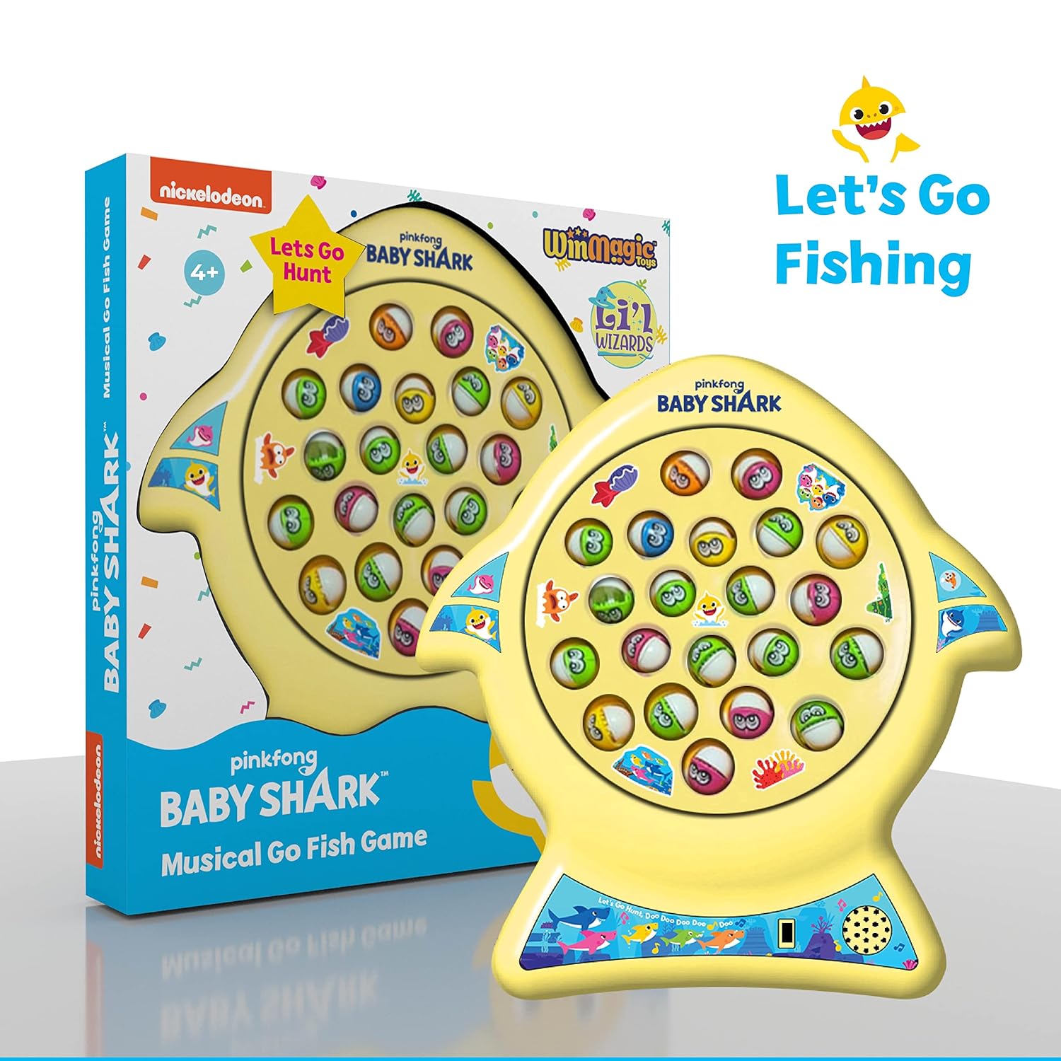 BABY SHARK Sing & Go Fishing Game - LW - 10001
