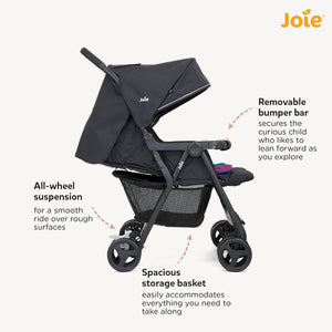 Baby Stroller- AIRE TWIN W/ RC- ROSY & SEA - S1217AERNS000