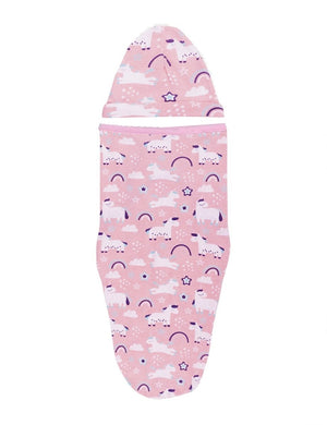 Baby Swaddle Blanket and Cap Set- Magical Unicorn - SWD-MGUC-0-3