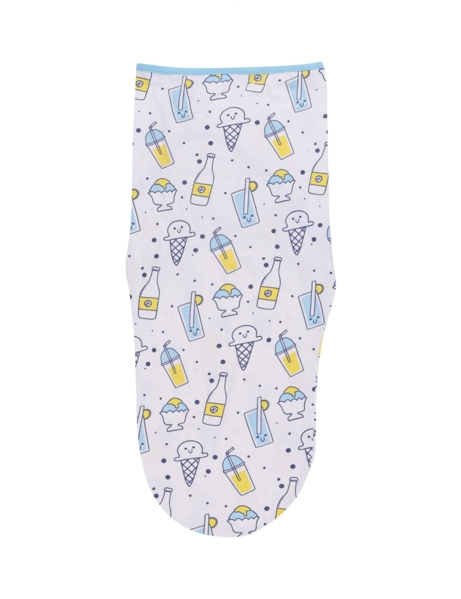 Baby Swaddle Blanket and Cap Set- My Smoothie - SWD-SMTH-0-3