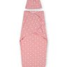 Baby Swaddle Blanket with Cap- Pink Star - SWD-PNKSR-0-3