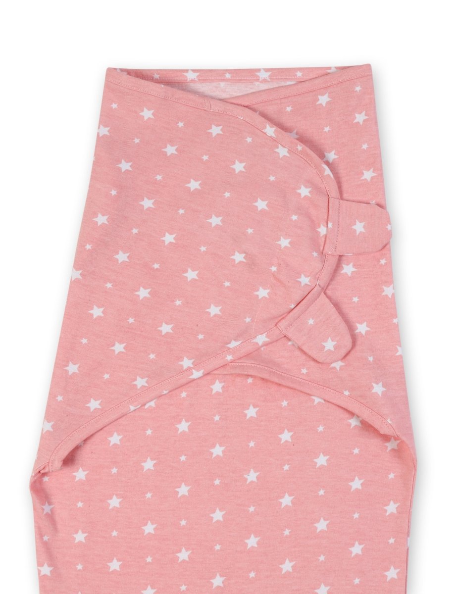 Baby Swaddle Combo- Blue, Pink & Yellow Star - SWD3-MP-BPNYL