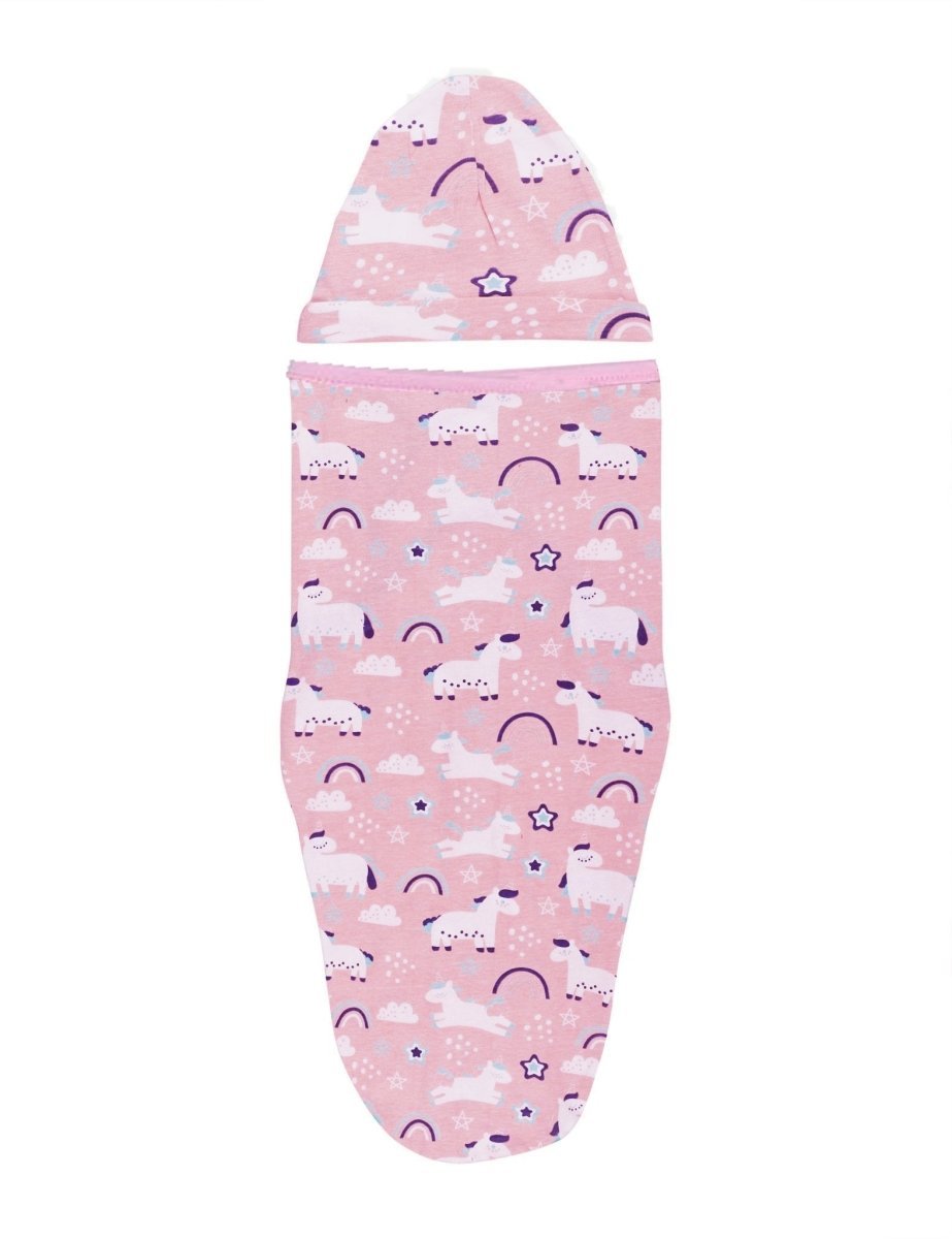 Baby Swaddle Combo- Hello Bear & Magical Unicorn - SWD2-HBMU