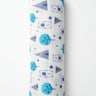 Baby Swaddle Wrap - Blue Forest - Muslin Swaddle Wrap