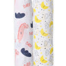 Baby Swaddle Wrap Combo- Baby Dino & Moon And Stars - MSW-BDMS