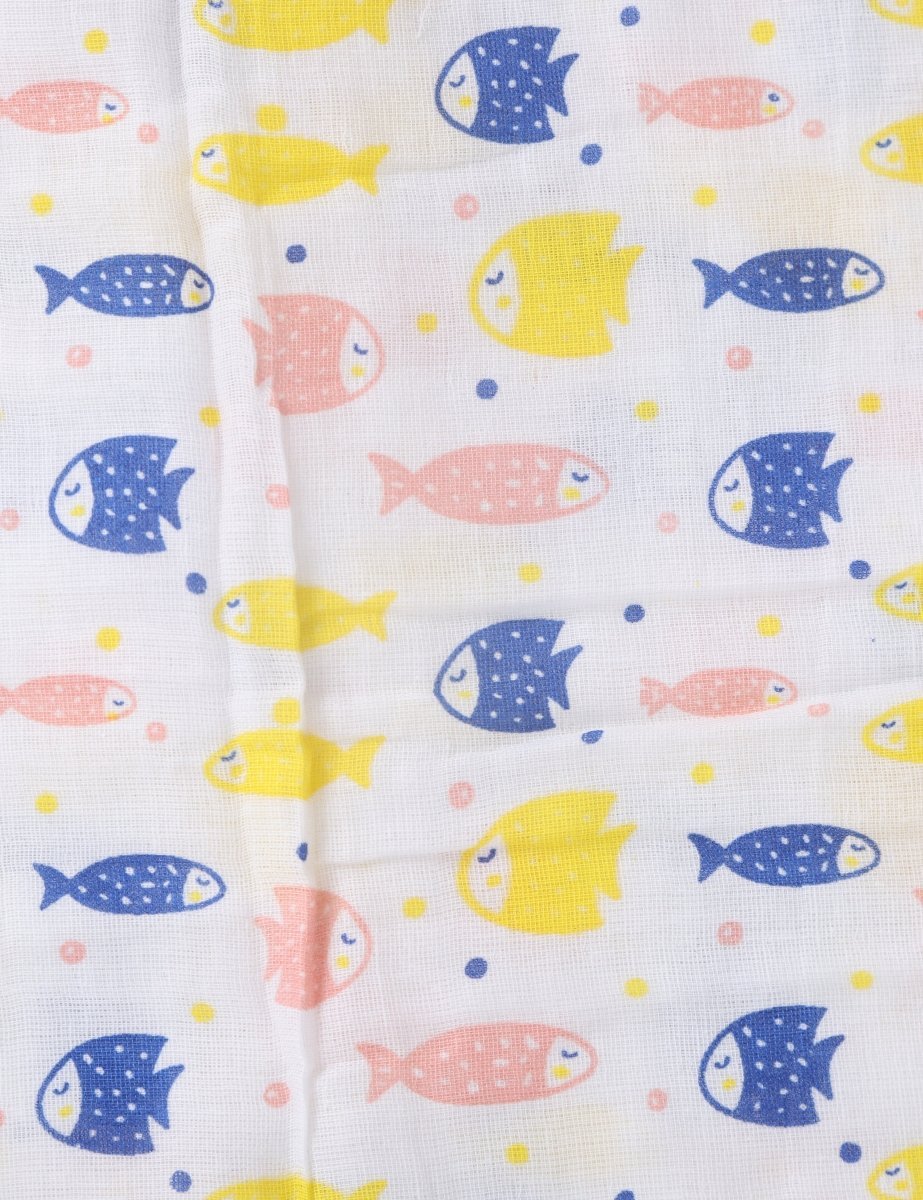 Baby Swaddle Wrap Combo- Baby Dino, Moon And Stars & Finding Nemoo - MSW-BDMSFN