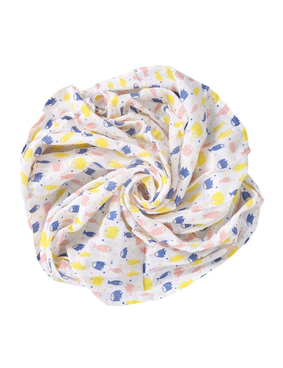 Baby Swaddle Wrap Combo- Baby Dino, Moon And Stars & Finding Nemoo - MSW-BDMSFN
