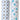 Baby Swaddle Wrap Combo - Blue Forest & Mumbo Jumbo - Muslin Swaddle Wrap