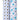 Baby Swaddle Wrap Combo- Blue Forest & Mumbo Jumbo - MSW-BFMJ