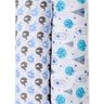Baby Swaddle Wrap Combo- Blue Forest & Mumbo Jumbo - MSW-BFMJ