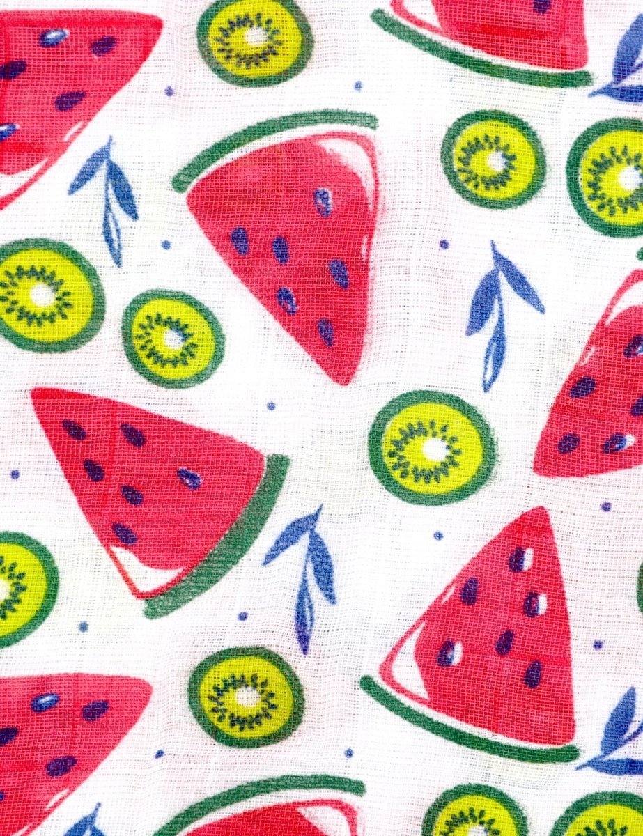 Baby Swaddle Wrap Combo- Fruity Watermelon, Fruity Pineapple & Fruity Lime - MSW-FWFPFL