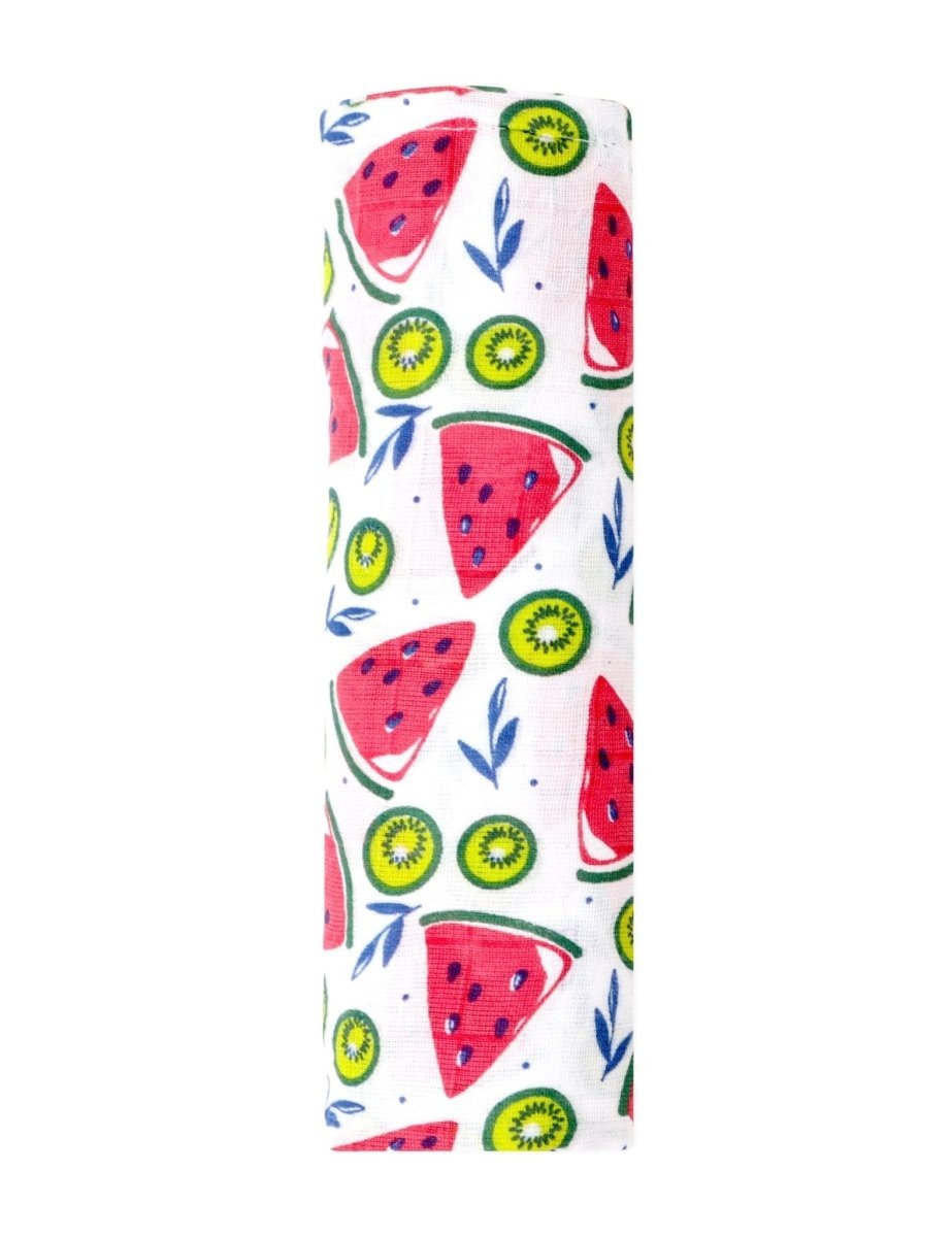 Baby Swaddle Wrap Combo- Fruity Watermelon, Fruity Pineapple & Fruity Lime - MSW-FWFPFL