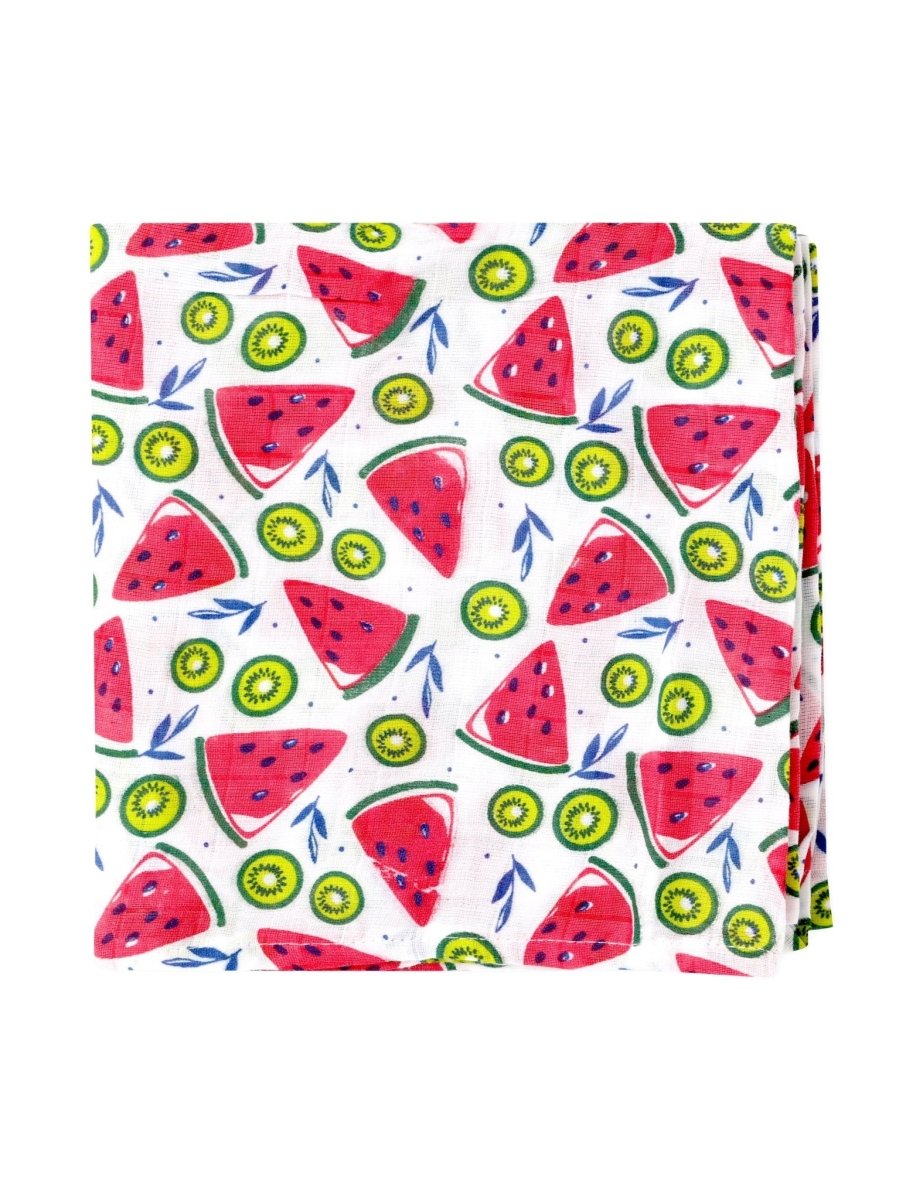 Baby Swaddle Wrap Combo- Fruity Watermelon, Fruity Pineapple & Fruity Lime - MSW-FWFPFL