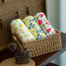Baby Swaddle Wrap Combo - Fruity Watermelon, Fruity Pineapple & Fruity Lime - Muslin Swaddle Wrap