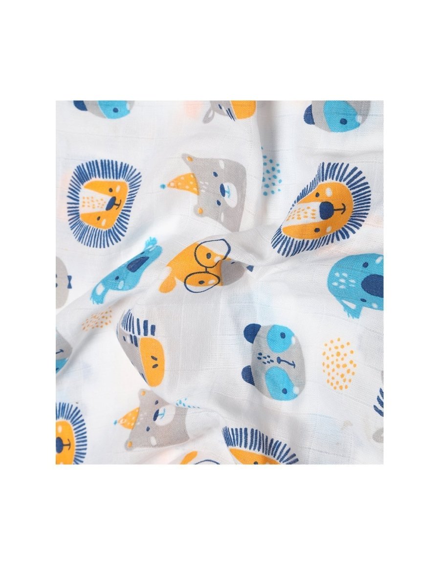 Baby Swaddle Wrap Combo- Guess the Animal & Cute Puppy - MSW-GACP