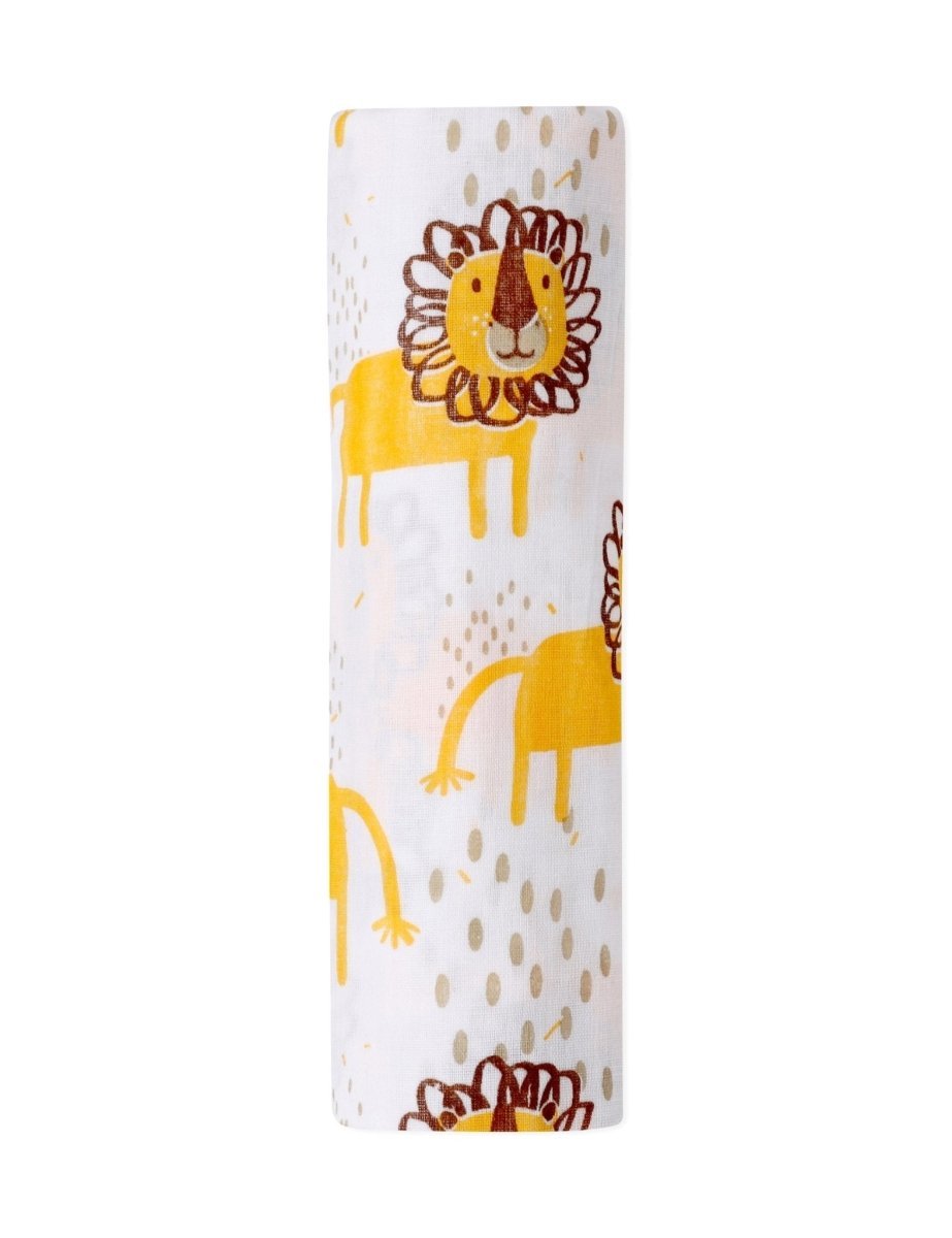 Baby Swaddle Wrap Combo- Jungle King & Tall As A Giraffe - MSW-JKTG