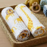 Baby Swaddle Wrap Combo - Jungle King & Tall As A Giraffe - Muslin Swaddle Wrap