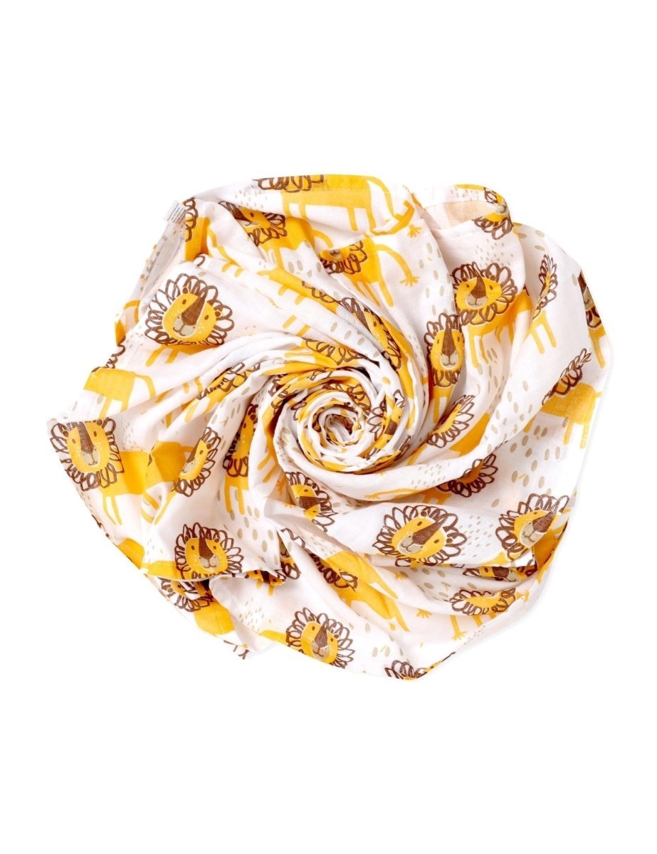 Baby Swaddle Wrap Combo- Jungle King & Tall As A Giraffe - MSW-JKTG