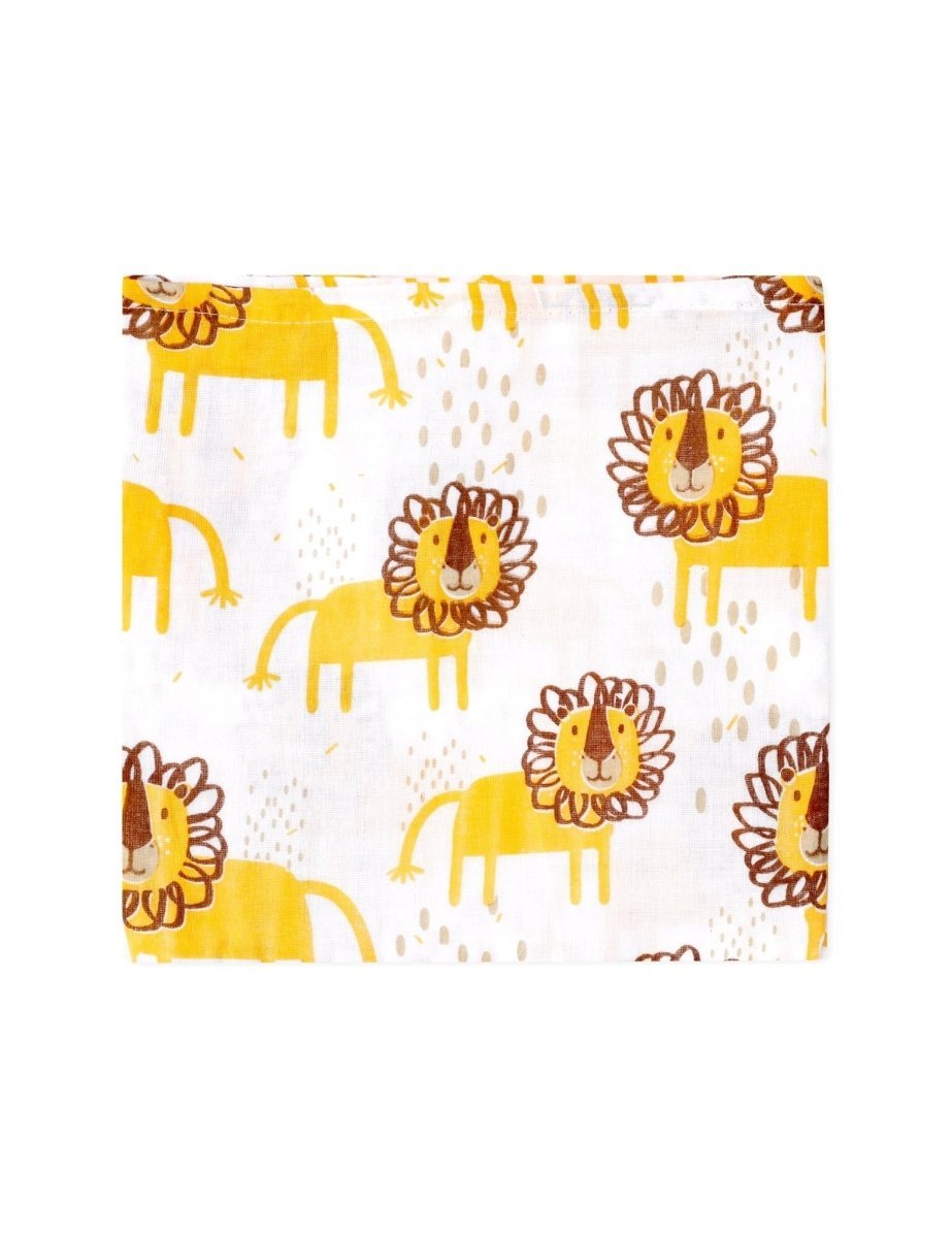 Baby Swaddle Wrap Combo- Little Fox, Jungle King & Tall As A Giraffe - MSW-LFJKTG