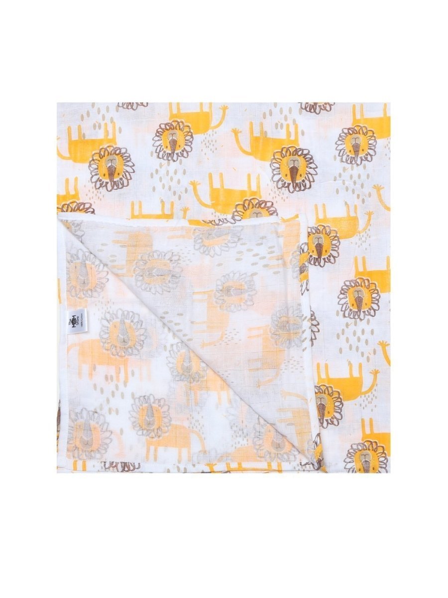 Baby Swaddle Wrap Combo- Little Fox, Jungle King & Tall As A Giraffe - MSW-LFJKTG