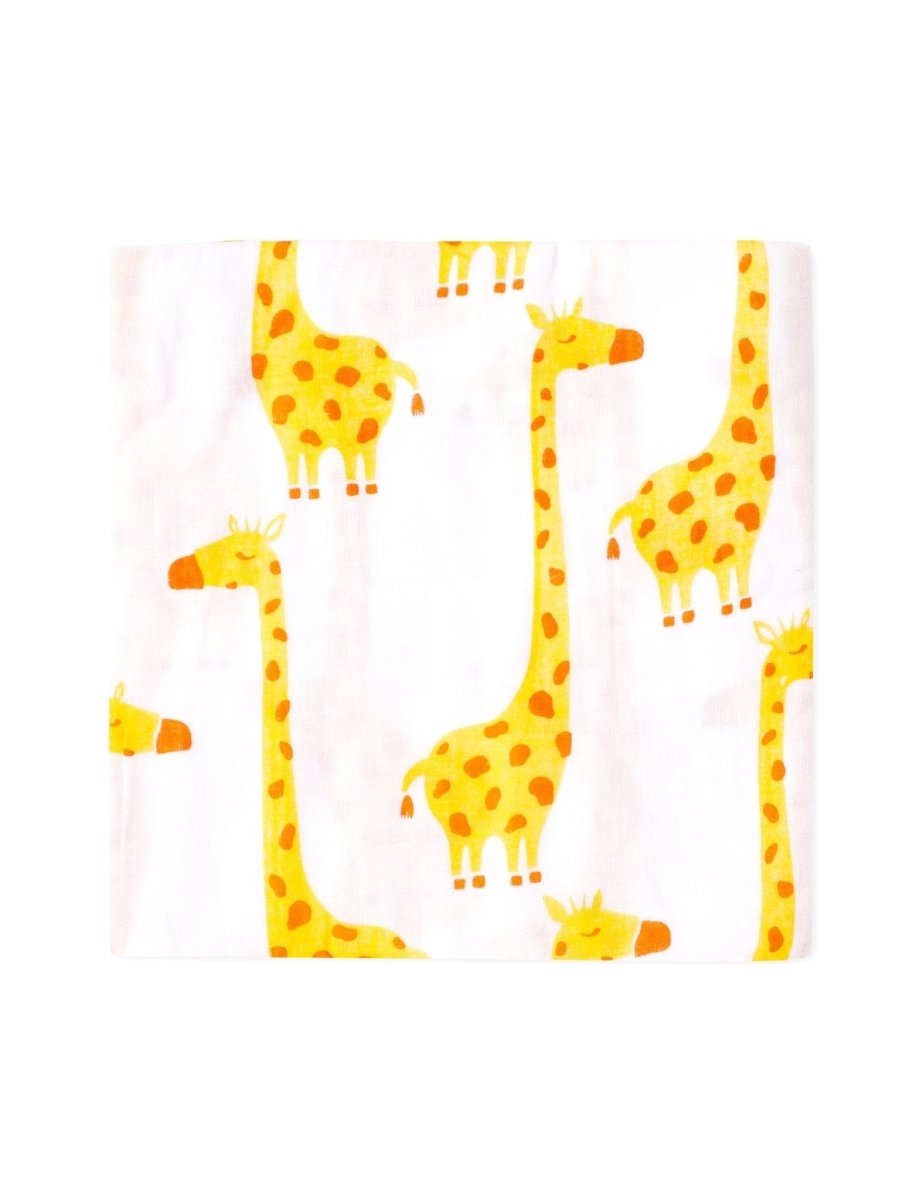 Baby Swaddle Wrap Combo- Little Fox, Jungle King & Tall As A Giraffe - MSW-LFJKTG