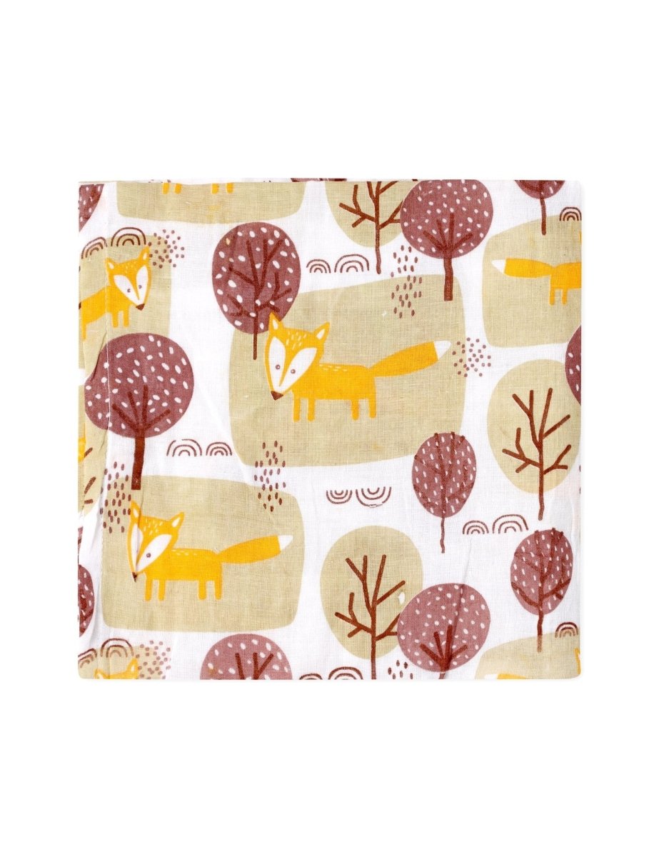 Baby Swaddle Wrap Combo- Little Fox & Tall as a Giraffe - MSW-LFTG
