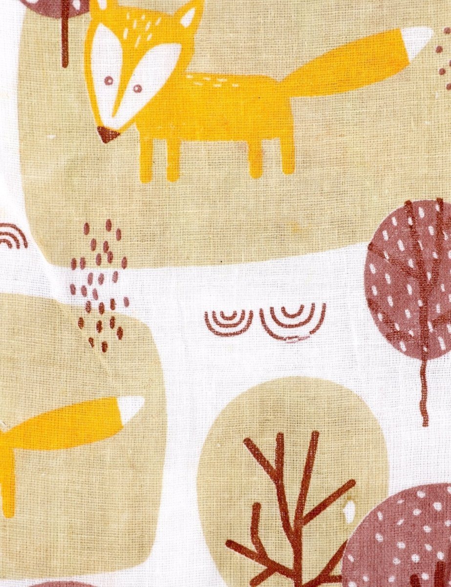 Baby Swaddle Wrap Combo- Little Fox & Tall as a Giraffe - MSW-LFTG