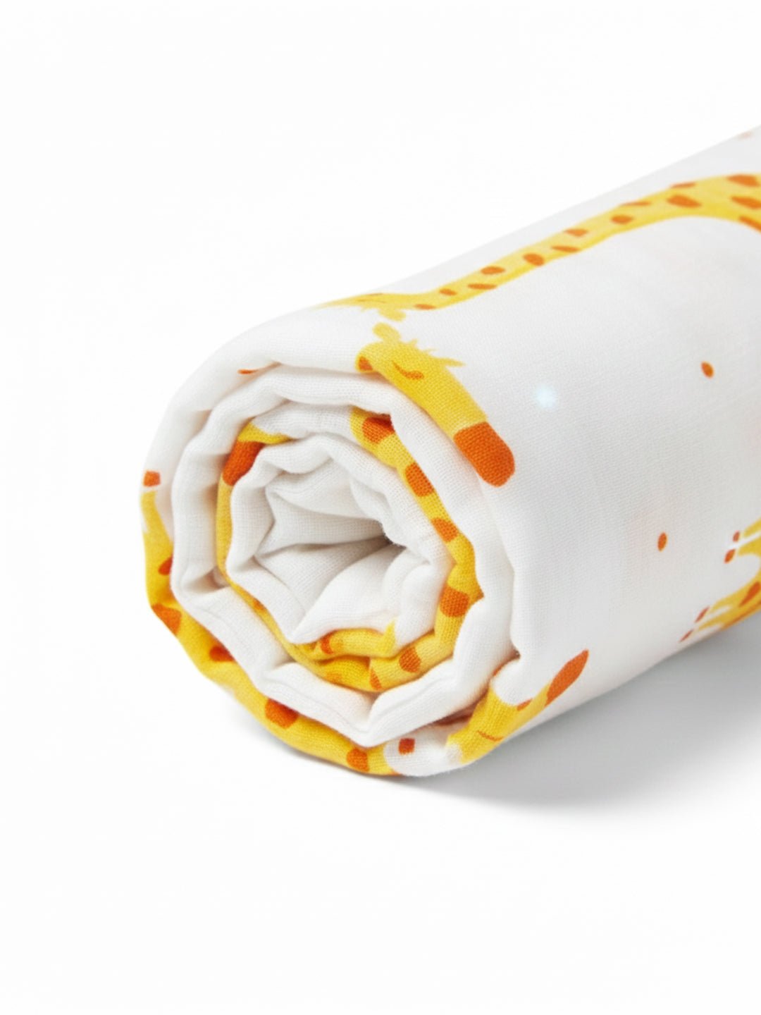 Baby Swaddle Wrap Combo - Little Fox & Tall as a Giraffe - Muslin Swaddle Wrap