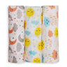 Baby Swaddle Wrap Combo- Little Sunshine, Moon Kid & Dream On - MSW-LSMKDO