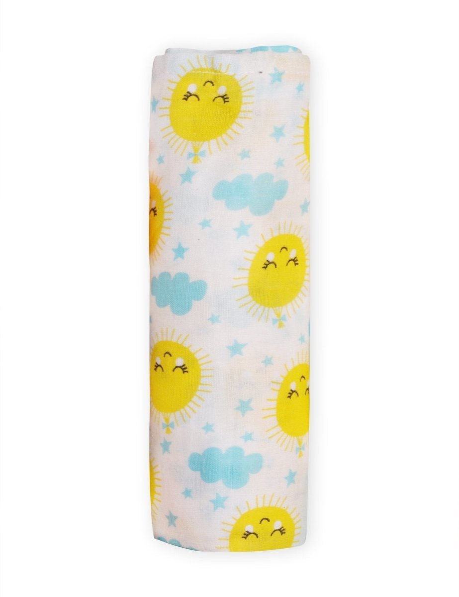 Baby Swaddle Wrap Combo- Little Sunshine, Moon Kid & Dream On - MSW-LSMKDO