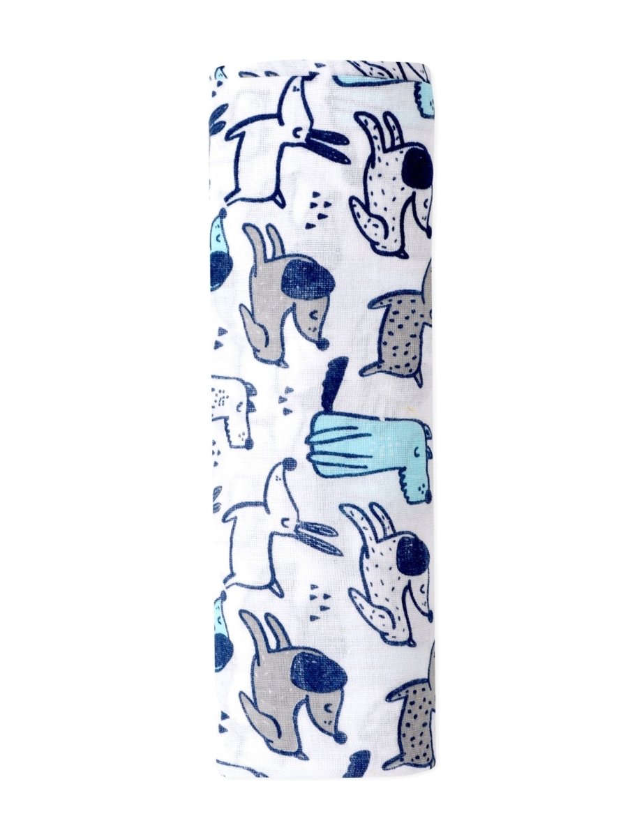 Baby Swaddle Wrap- Cute Puppy - MS-CTPY