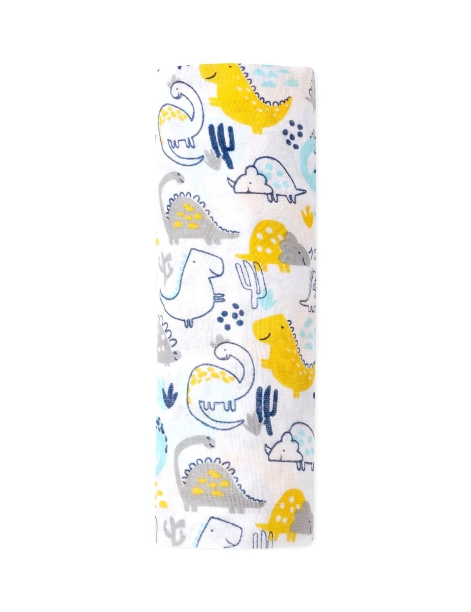 Baby Swaddle Wrap- Dino Forest - MS-DNFT