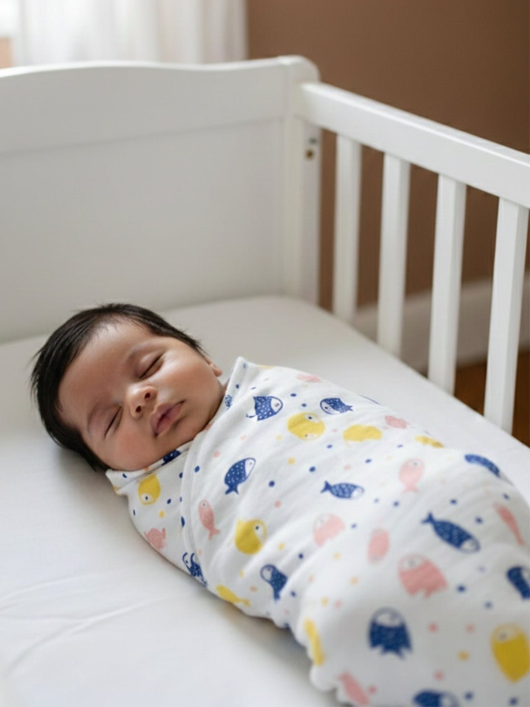 Baby Swaddle Wrap - Finding Nemoo - Muslin Swaddle Wrap