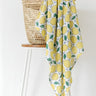 Baby Swaddle Wrap - Fruity Lime - Muslin Swaddle Wrap