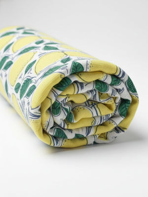 Baby Swaddle Wrap - Fruity Lime - Muslin Swaddle Wrap