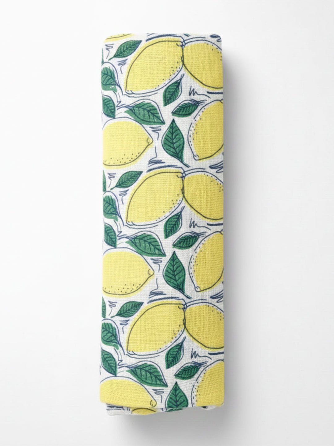 Baby Swaddle Wrap - Fruity Lime - Muslin Swaddle Wrap