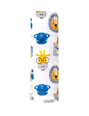 Baby Swaddle Wrap- Guess the Animal - MS-GSAM