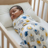 Baby Swaddle Wrap - Guess the Animal - Muslin Swaddle Wrap