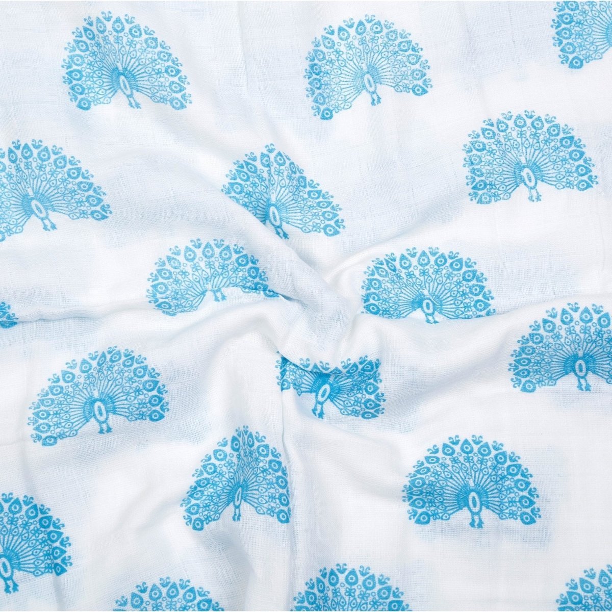 Baby Swaddle Wrap- Little Peacock - MS-LTPK