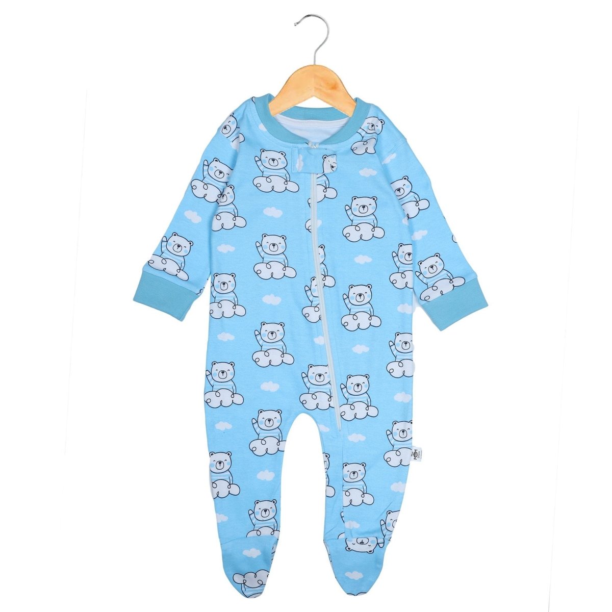 Baby Zipper Romper Combo - City Drive & Hello Bear - ROM-2-ZP-CDHB-0-6