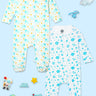 Zipper Romper Combo of 2: Elephantastic-Out Of The World