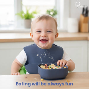 BABYKINS Silicone Suction Bowl for Babies | The Mom Store - Baby Bibs Feeding