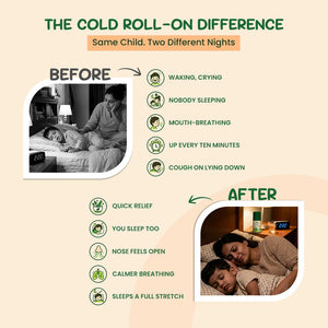 BabyOrgano Ayurvedic Cold Relief Roll On - Cold Relief Roll On
