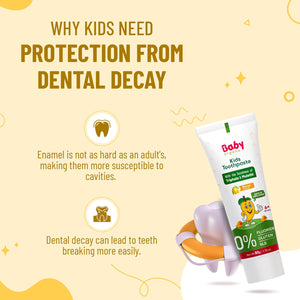 BabyOrgano Herbal Kids Toothpaste Mango 50g - Oral Care