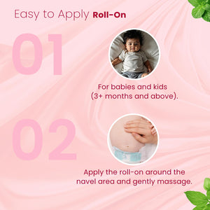 BabyOrgano Hing Tummy Roll On 40ml - Anti Colic Hing Roll On