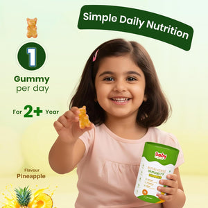BabyOrgano Immunity Gummies Pineapple | The Mom Store - Baby Food