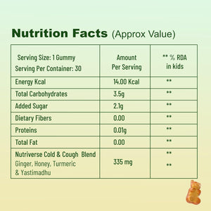 BabyOrgano Immunity Gummies Pineapple | The Mom Store - Baby Food