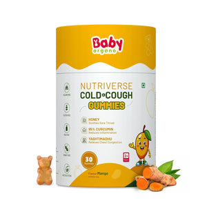 BabyOrgano Mango Cough & Cold Gummies | The Mom Store - Baby Food