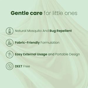 BabyOrgano Mosquito Repellent Spray Citronella | The Mom Store - Mosquito Repellent
