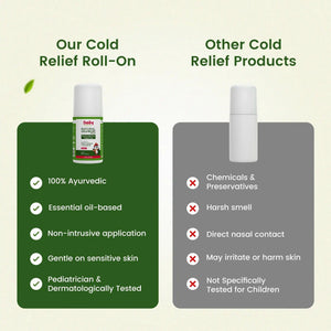 BabyOrgano Natural Cold Relief Roll On 0+ Months | The Mom Store - Cold Relief Roll On